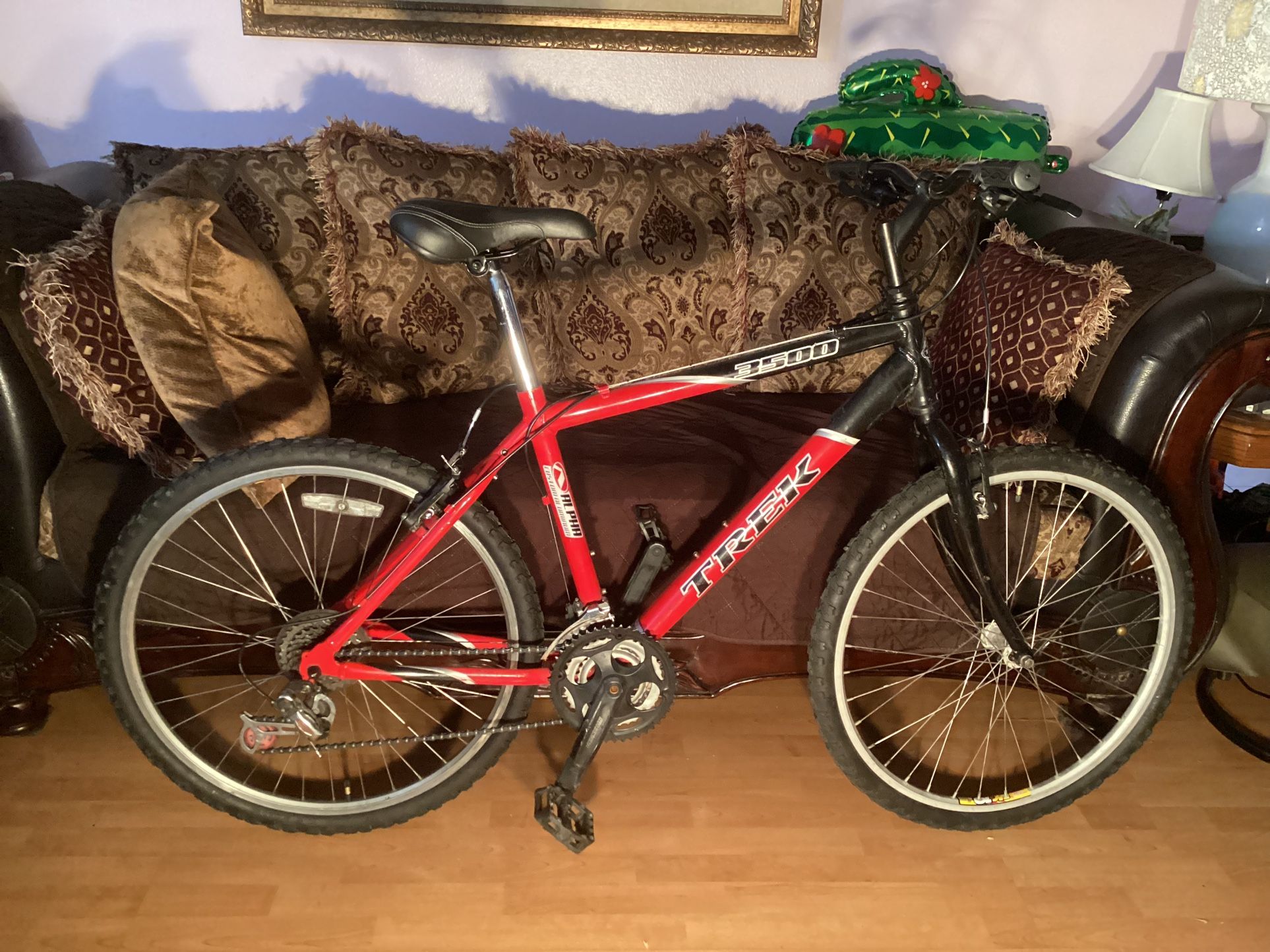 26 Mountain 3500 Alpha Custom Aluminum Trek Bike 17.5 For Men 8 Speeds Exellent Condition Tires Tubes Seat Handle Bar Speeds V Brakes All New 150 for Sale in Whittier CA OfferUp