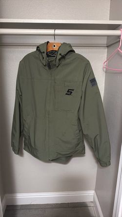 Green Snap On Jacket