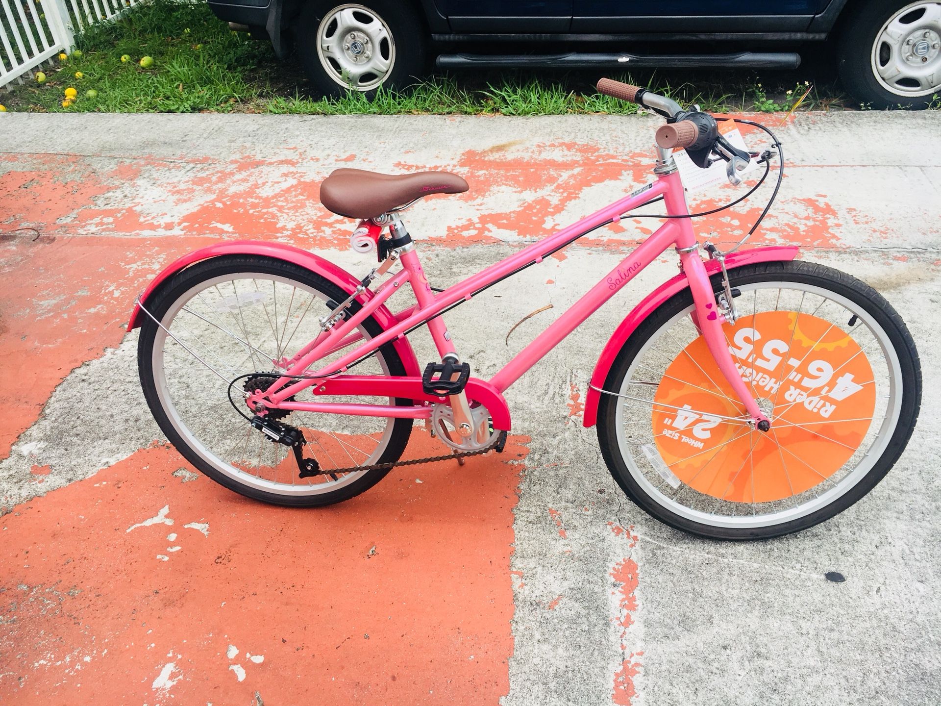 24” Schwinn Salina Girls Bike (Pink)