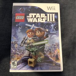 Wii Star Wars III The Clone Wars 