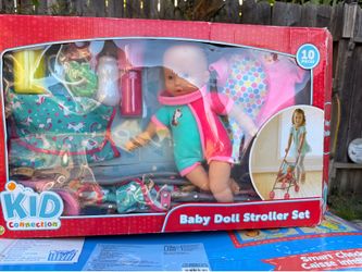 Kid connection Baby dolls, stroller set