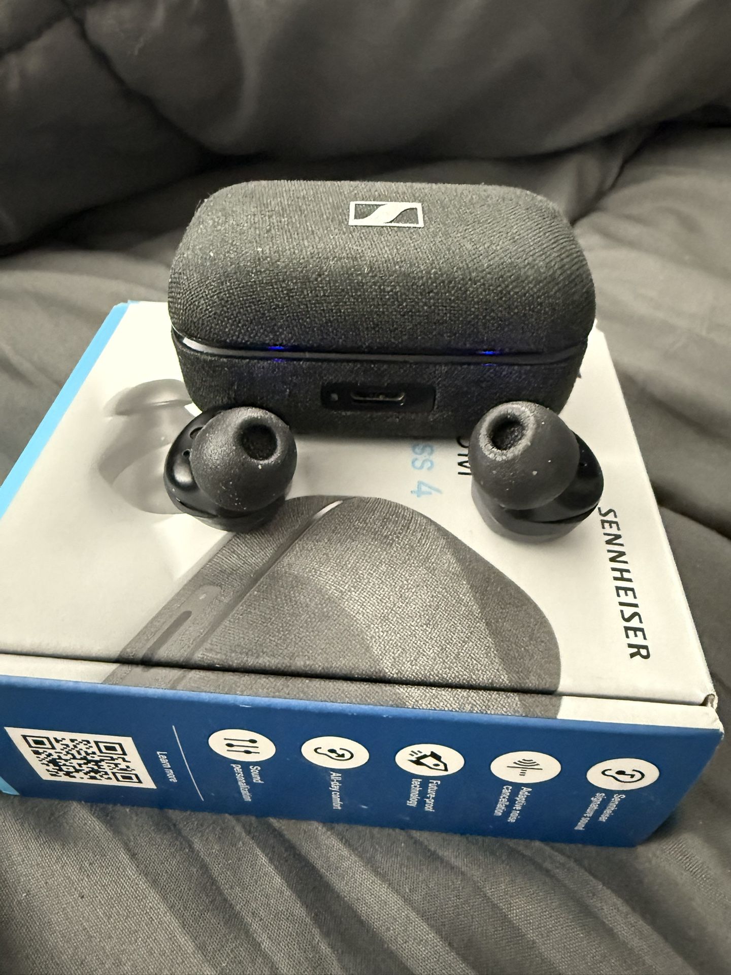 Sennheiser MOMENTUM True Wireless 4 Black Graphite