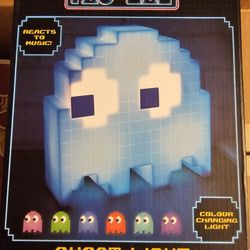 Paladone Pac-Man Ghost Light Color Changing Light Reacts to Music 16 COLORS New