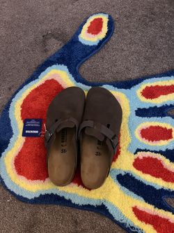 Brown Birkenstocks