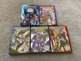 Transformers Unicron Anime Trilogy DVDs