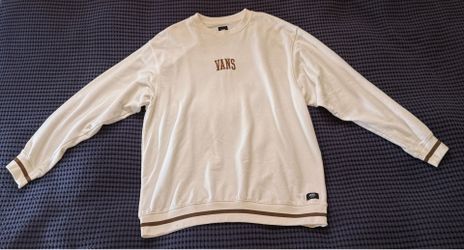 Vans Cream Crewneck Sweatshirt Men’s Large