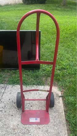 Red Milwaukee P-Handle Hand Truck Dolly
