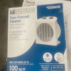Small Space Heater New 
