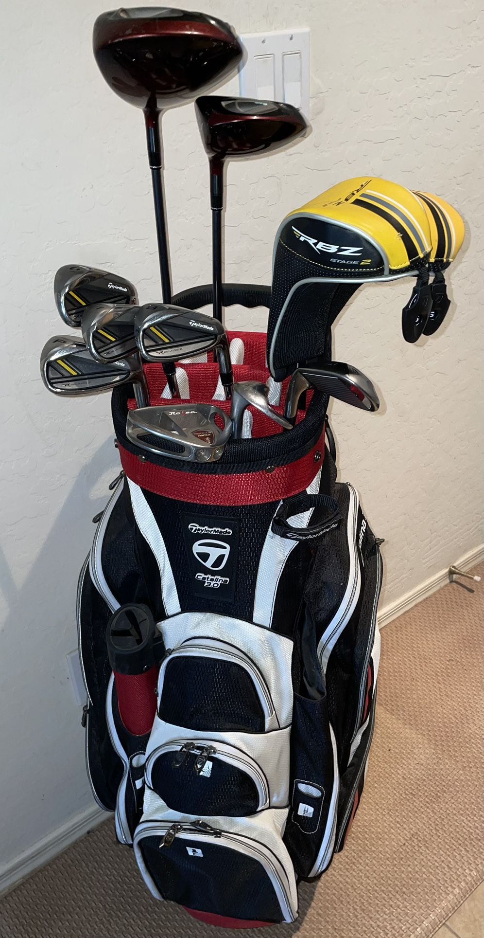 Right Handed Taylormade Golf Set