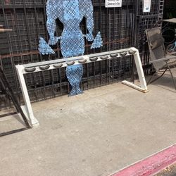 Used Icarian Single Tier 89” X 32” Commercial Dumbbell Rack ( Read Description )