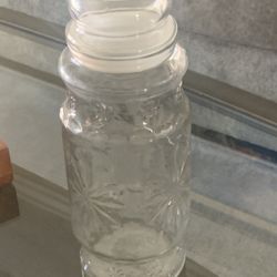 Planters Peanut Collectible Glass Jar 1980 