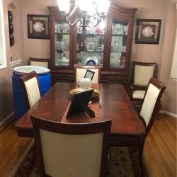 Dinning Room Table And 6 Chairs Set/Coffee Table 1 End Table 