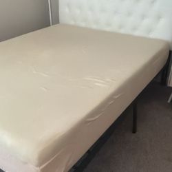 Queen Mattress  Headboard And Frame 