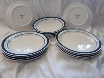 15 plates 10 inches wide
