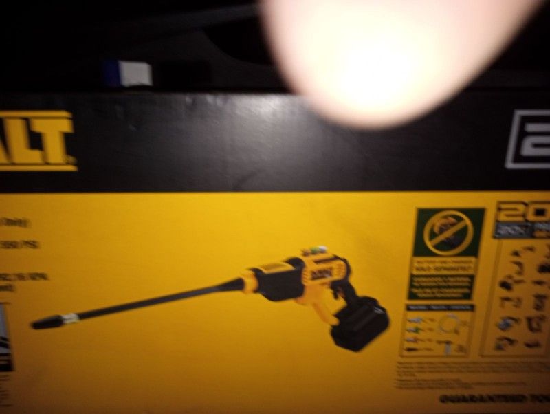 DeWalt 20V Battery Powered Pressure Washer Tool Only