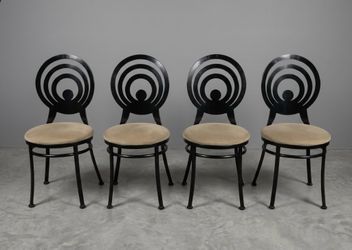 Johnston Casuals Art Deco Sundance Café Chairs