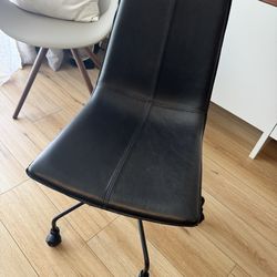 West Elm BEST SELLER Slope Leather Swivel Office Chair