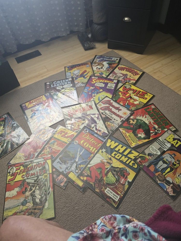 Original Copy Of Comic BOOKS CIVER PAGE,