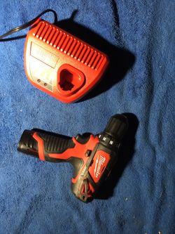 Milwaukee M12 Drill SET! With battery & Charger 💥💥💥. Only 45 tomorrow (Sun) Only 👍🏽⌛️💸☀️☀️