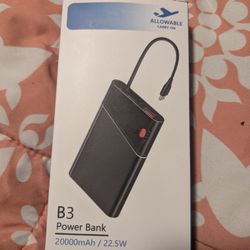 B3 20000mAh Power Bank | 22.5W Super Fast Charging Portable Charger