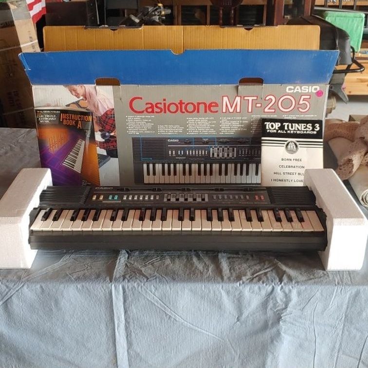 Casio mt cheap 205