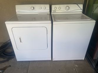 Maytag washer and electric dryer