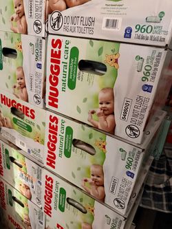 Huggies baby wipes ***Trade for formula***