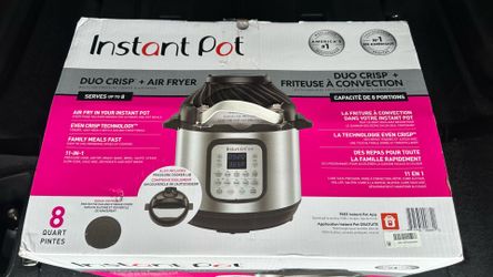 Instant Pot Duo Crisp + Air Fryer New Open Box