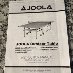 Practically New Ping Pong Table With Cover. Used Twice. 