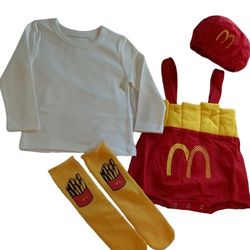 French Fries Costume For Baby 