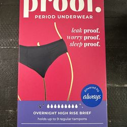 Proof Period Underwear Size L