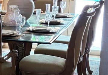 Upholstered Wooden Dining Chair