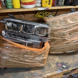 Silverado Led Headlights, Grill, Harness