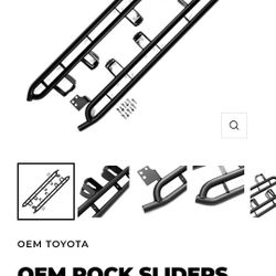  Rock Sliders Tacoma (2024+)

 2025 toyota tacoma trailhunter hybrid