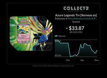 Azure Legends Tin [Xerneas ex]