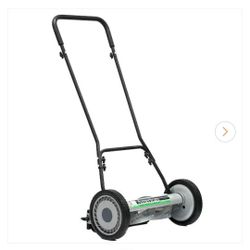 Manual Reel Mower With Grass Catcher