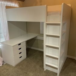 Ikea Stuva Twin Bed / Desk / Closet 