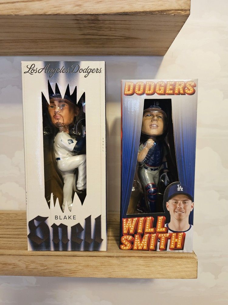 Blake Snell & Will Smith Bobbleheads