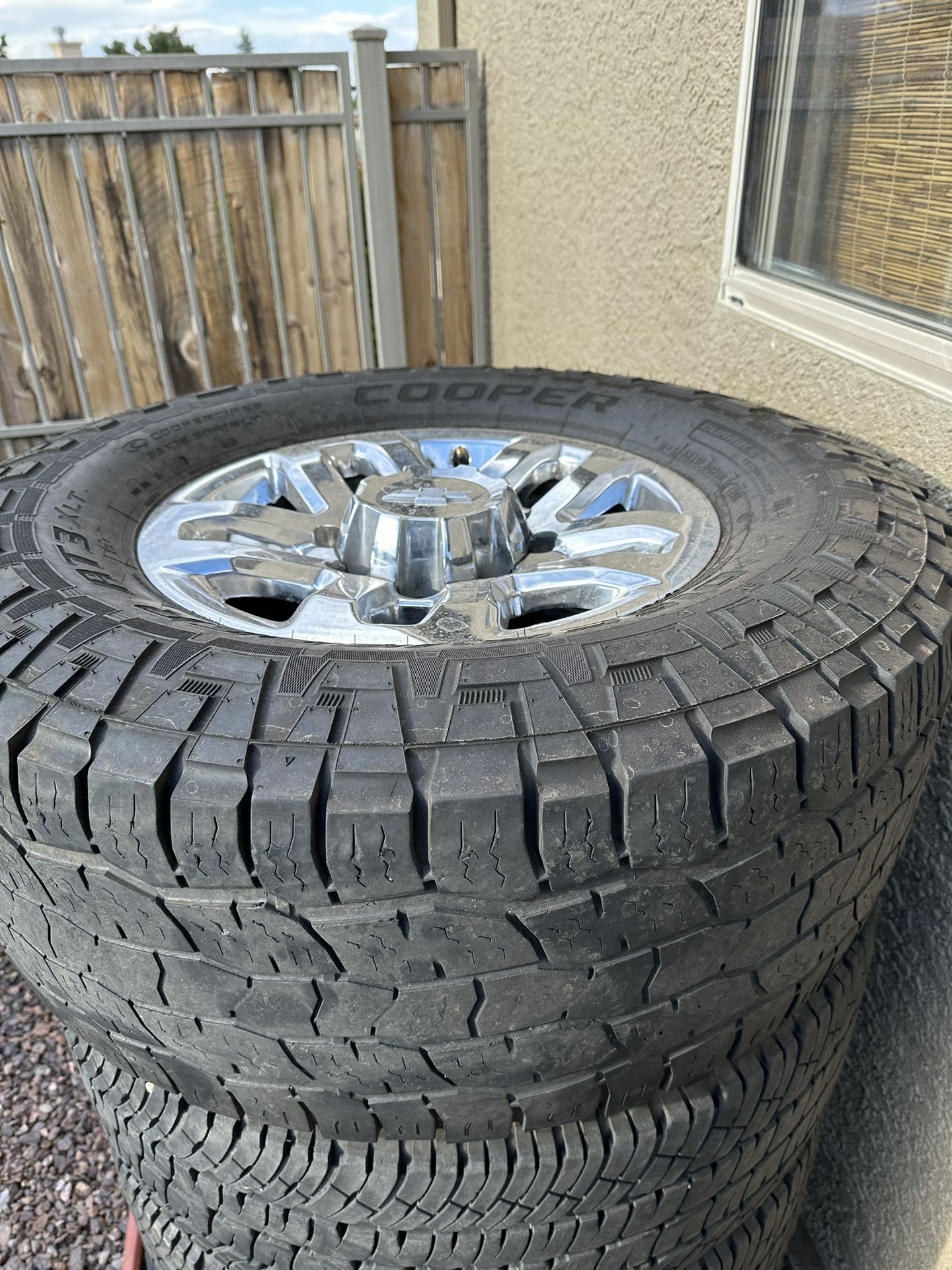 GM 18” 8-Lug 8x180 Wheels/Rims And Tires