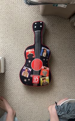 One Direction Guitar Pillow 