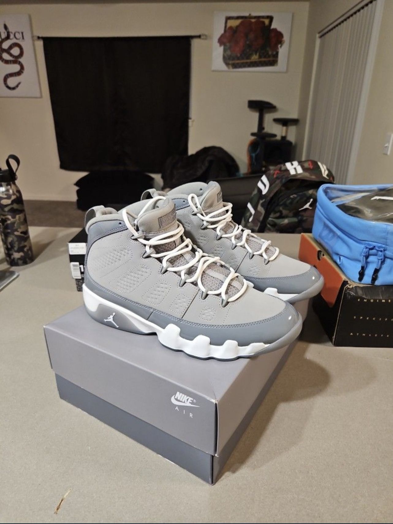 Jordan Retro 9 Cool Grey Size 12