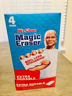 Mr. Clean Magic Eraser Extra Durable | 4 Pads | $4 Each or 2 for $7