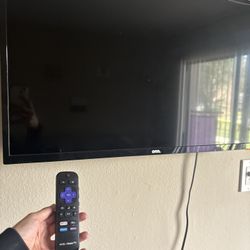 Tv With Remote And MOUNT 