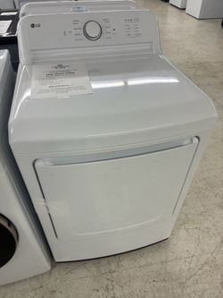 LG White Gas Dryer