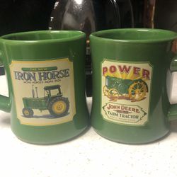 John Deere Set Of Mugs From Cornell 