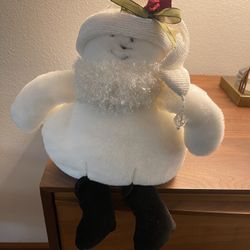 Vintage 2006 Woof & Poof 2006 snow lady, 