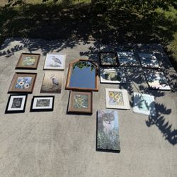 Various Picture And Mirror