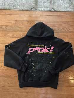 Sp5der Hoodie P*NK AUTHENTIC