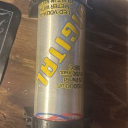 LED VOLTAGE METER 1.5 FARAD CAPACITOR 
