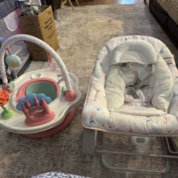 Bouncy Chair And Cinderella Castle chair